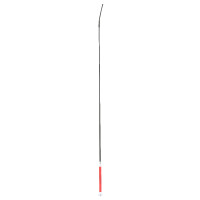 Frustino da dressage Whip & Go con puntale in metallo Rosso / argento