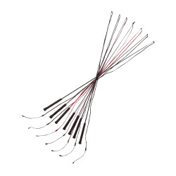 Frustino WHIP & GO in poliammide massiccio Nero