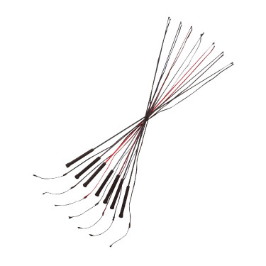 Frustino WHIP & GO in poliammide massiccio Nero