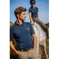 Polo Equithème Eric Blu navy Polo Equithème Eric Blu navy