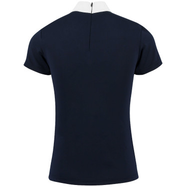Polo Equithème Funza Maniche corte Blu navy