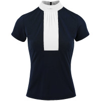 Polo Equithème Doha Maniche corte Blu navy Polo Equithème Doha Maniche corte Blu navy