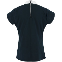 Polo Equithème Ocala Bambino Blu navy Polo Equithème Ocala Bambino Blu navy