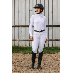 Polo Equithème Estoril Bianco Polo Equithème Estoril Bianco
