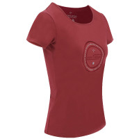 T-shirt Equithème Anna maniche corte Rosa melange T-shirt Equithème Anna maniche corte Rosa melange