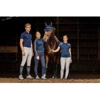T-shirt Equithème Originals Mélodie Marina Blu marino T-shirt Equithème Originals Mélodie Marina Blu marino