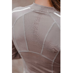 T-shirt Equithème Originals Mélodie Talpa Marrone