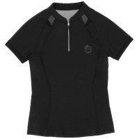 Polo Ti amo Equithème Alice Nero Polo Ti amo Equithème Alice Nero