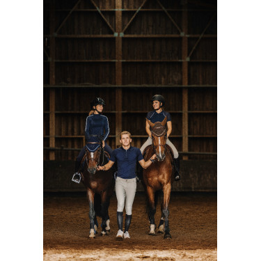 Polo Equithème Lucas Marina Blu marino