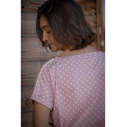 T-shirt Pénélope Poppy Nudo Rosa T-shirt Pénélope Poppy Nudo Rosa