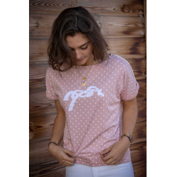 T-shirt Pénélope Poppy Nudo Rosa T-shirt Pénélope Poppy Nudo Rosa