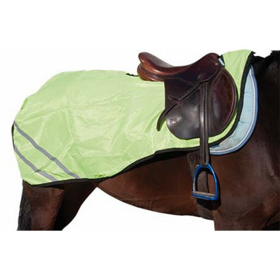 Couvre-reins réfléchissant doublé T de T Jaune