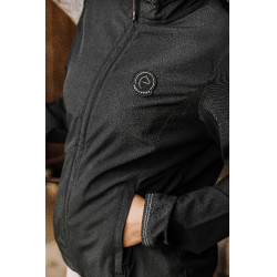 Giacca idrorepellente Je t'aime Equithème Dakota Nero Giacca idrorepellente Je t'aime Equithème Dakota Nero