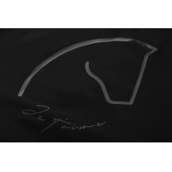 Giacca idrorepellente Je t'aime Equithème Dakota Nero Giacca idrorepellente Je t'aime Equithème Dakota Nero