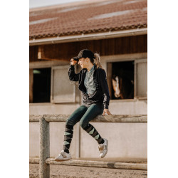 Giacca Equithème Charlène Antracite Grigio