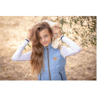 Gilet senza maniche Pénélope Roger Blu artico Gilet senza maniche Pénélope Roger Blu artico