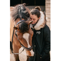 Parka Pénélope Mega Lione Nero