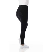 Pantaloni softshell Equithème Dolomyt fondo in silicone Nero Pantaloni softshell Equithème Dolomyt fondo in silicone Nero
