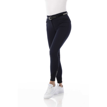 Pantaloni Equithème Safir Blu navy / nero