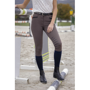Pantaloni Equithème Safir Marrone / nero Pantaloni Equithème Safir Marrone / nero