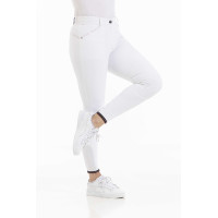 Pantaloni Equithème Yolande riciclati Bianco