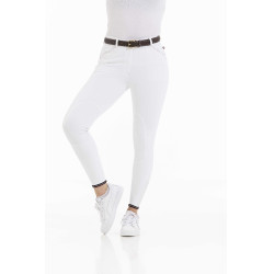 Pantaloni Equithème Yolande riciclati Bianco Pantaloni Equithème Yolande riciclati Bianco