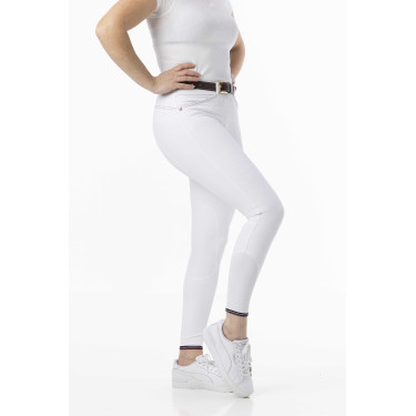 Pantaloni Equithème Yolande riciclati Bianco Pantaloni Equithème Yolande riciclati Bianco