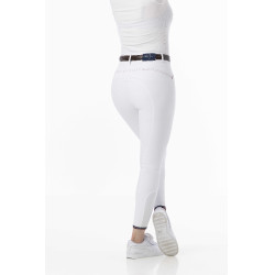 Pantaloni Equithème Yolande riciclati Bianco Pantaloni Equithème Yolande riciclati Bianco