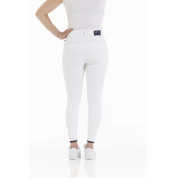 Pantaloni Equithème Yolande riciclati Bianco Pantaloni Equithème Yolande riciclati Bianco
