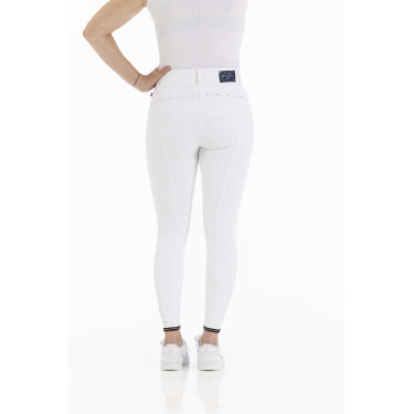 Pantaloni Equithème Yolande riciclati Bianco Pantaloni Equithème Yolande riciclati Bianco