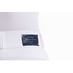 Pantaloni Equithème Yolande riciclati Bianco Pantaloni Equithème Yolande riciclati Bianco