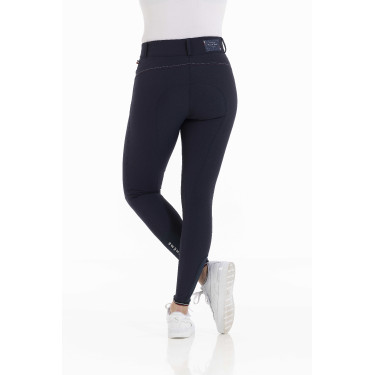 Pantaloni Equithème Yolande riciclati Blu navy