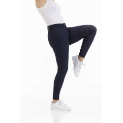 Pantaloni Equithème Yolande riciclati Blu navy