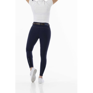 Pantaloni Equithème Yolande riciclati Blu navy