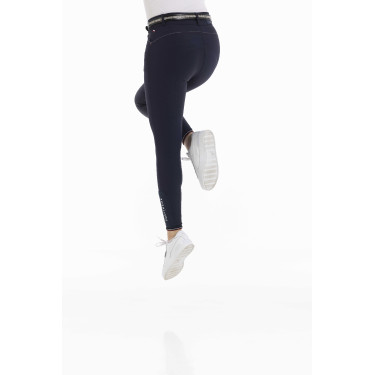 Pantaloni Equithème Yolande riciclati Blu navy