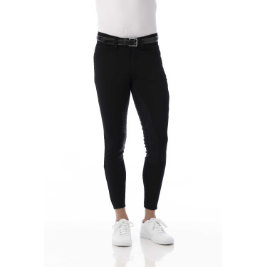 Pantaloni softshell Equitheme Zermatt con fondo in silicone