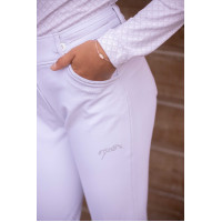 Pantaloni da equitazione Élégance Pénélope Bianco Pantaloni da equitazione Élégance Pénélope Bianco