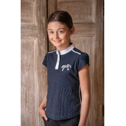 Polo Evrim Eden by Pénélope Blu navy Polo Evrim Eden by Pénélope Blu navy
