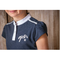 Polo Evrim Eden by Pénélope Blu navy Polo Evrim Eden by Pénélope Blu navy
