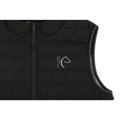 Gilet riscaldato Equithème Charlie Nero