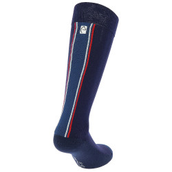 Calze Equithème Classic blu-bianco-rosso Calze Equithème Classic blu-bianco-rosso