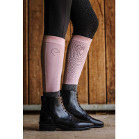 Calzini Equithème Compet Ti amo Turchese / nero Blu Calzini Equithème Compet Ti amo Turchese / nero Blu