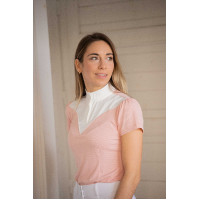 Polo da concorso Pénélope Las Honey maniche corte Antracite Grigio
