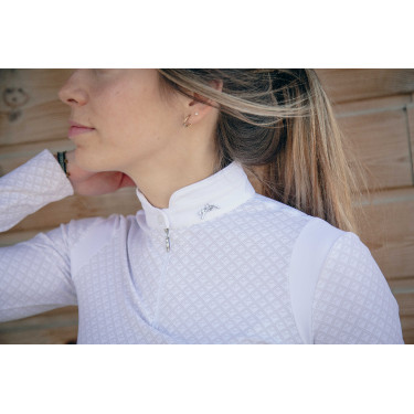 Polo da concorso Siviglia Pénélope maniche lunghe Polo da concorso Siviglia Pénélope maniche lunghe