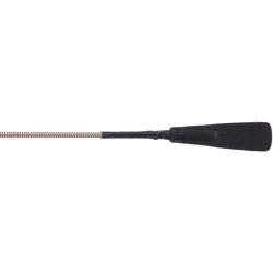 Frustino da dressage con paletta in cuoio T de T Frustino da dressage con paletta in cuoio T de T