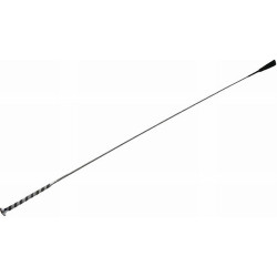 Frustino da dressage con paletta in cuoio T de T Frustino da dressage con paletta in cuoio T de T