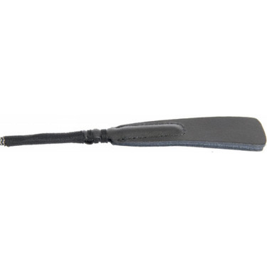 Frustino da dressage con paletta in cuoio T de T Frustino da dressage con paletta in cuoio T de T