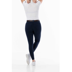 Pantaloni Riding World Memphis donna Blu navy