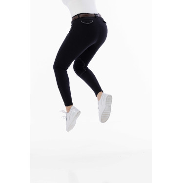 Pantaloni Riding World Alexandrie Donna Nero Pantaloni Riding World Alexandrie Donna Nero