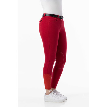 Pantaloni Riding World Alexandrie Donna Rosso Pantaloni Riding World Alexandrie Donna Rosso